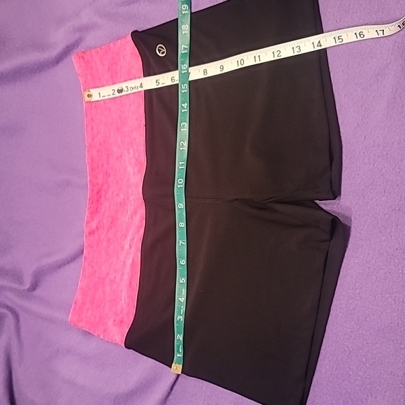 0702. VOGO ~ NWOTs ~ Women's XL Black & Pink Athletic Shorts ~ So Sexy 🩷🩷NEW!! - Picture 10 of 11